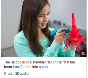 ‘3Doodler’ Pen Lets You Draw 3D-Printed Creations in Midair