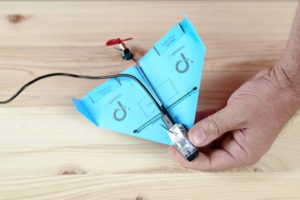 MEET THE POWERUP DART: A SMARTPHONE-CONTROLLED PAPER AIRPLANE THAT DOES STUNTS